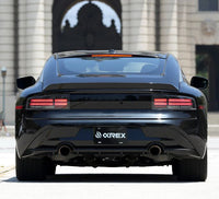 AlphaRex 23-25 Nissan Z Nova-Series Quad-Loop Style Prismatic LED Tail Lights - Alpha Black (691022)