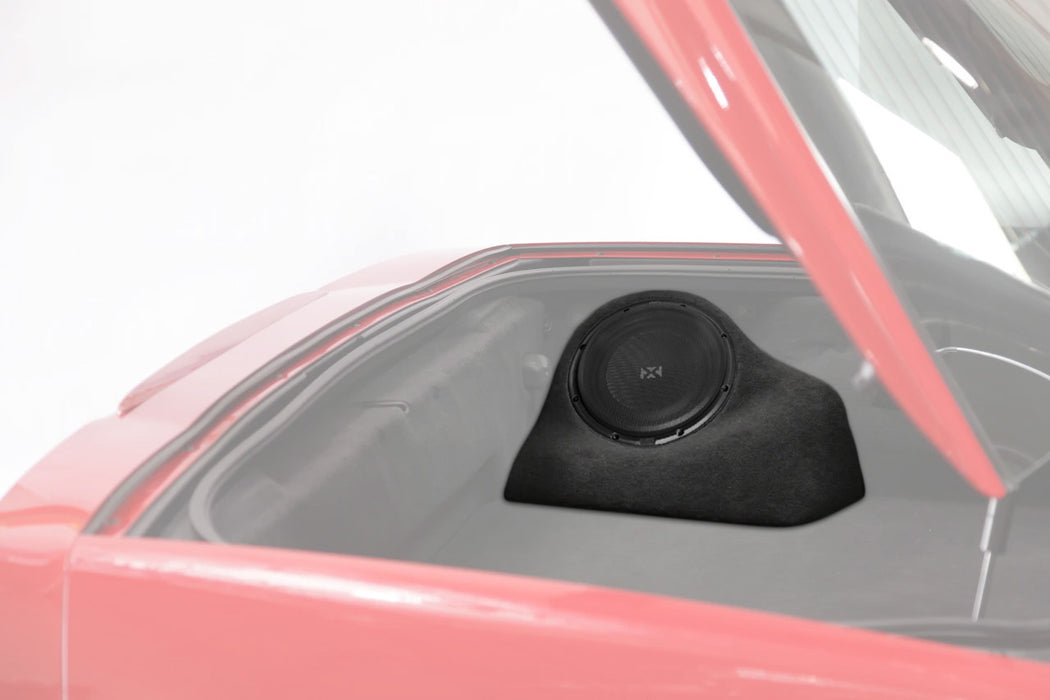 2006-2013 Chevy Corvette C6 - Custom 350W RMS 10" Loaded Subwoofer Enclosure | NVX BE-GM-VETC6