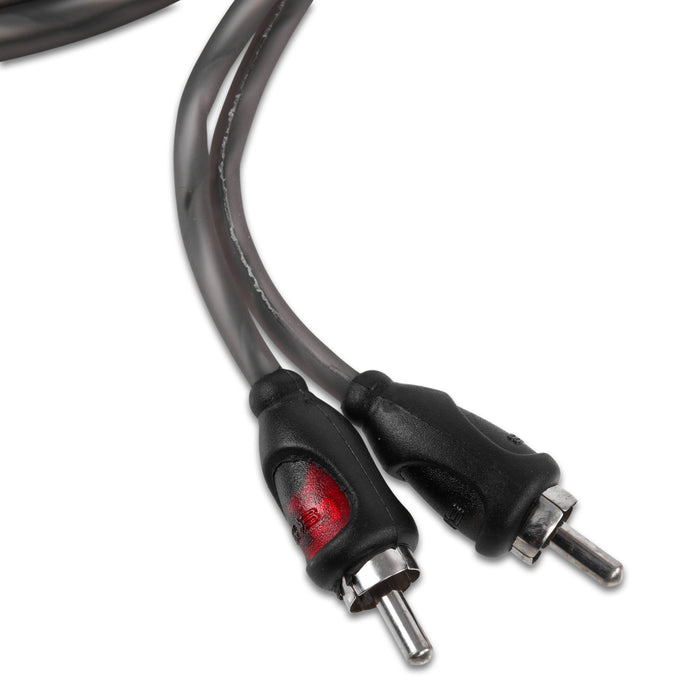 QB10SPA 1200W Peak (350W RMS) Single 10" Amplified Ported Loaded Subwoofer Enclosure with Remote Bass Knob and Amplifier Wiring Kit