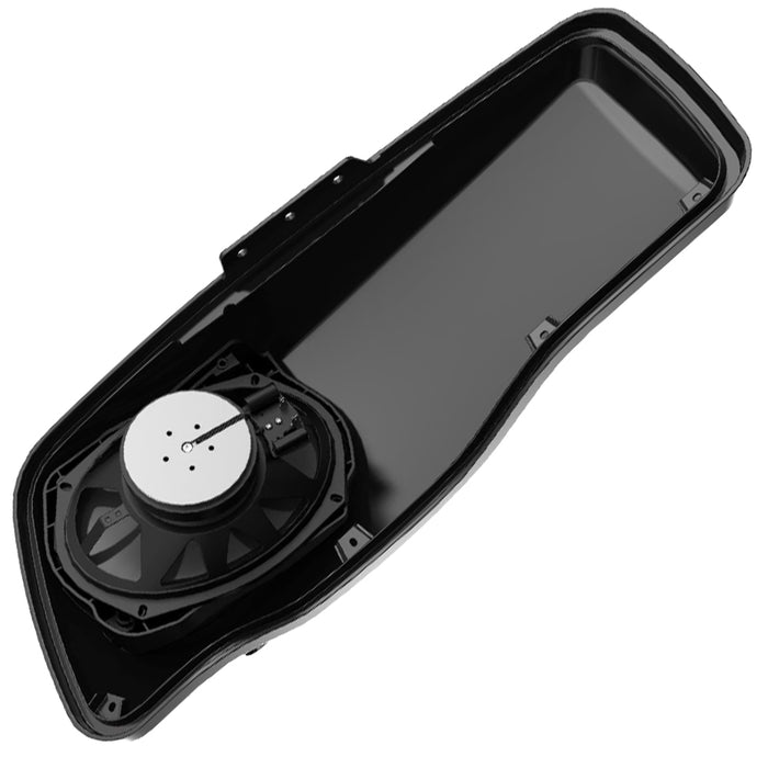 XFHD14 6x9" Cut-in Saddlebag Speaker Lid Kit with Speaker Harness for Select 2014-2023 Harley Davidson Motorcycles (Speakers NOT Included)