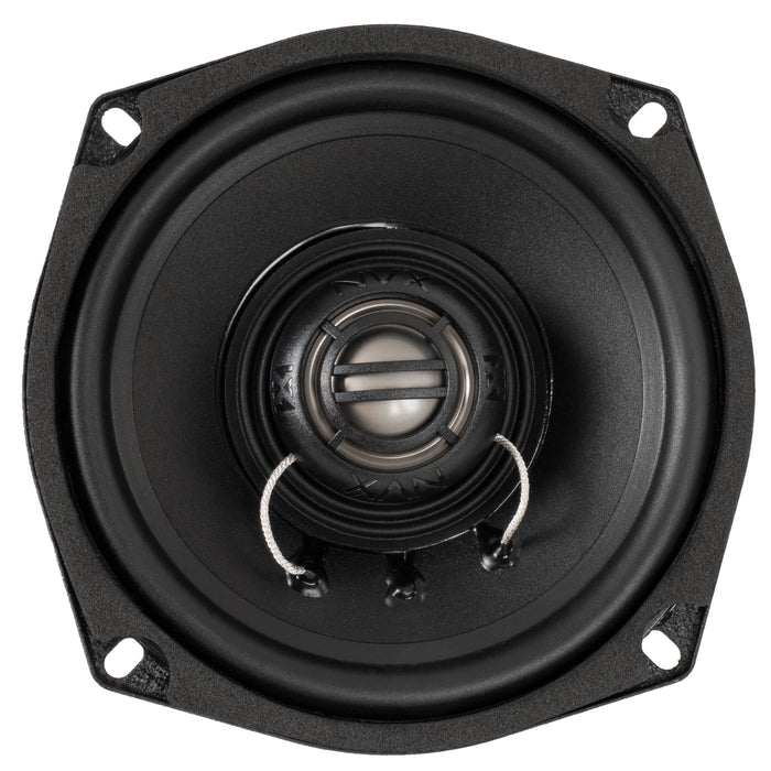 XFHD5R 600W Peak (300W RMS) 5.25" XF-Series 2-Ohm Rear Tour-Pak Speakers for Select 1998-2013 Harley-Davidson Touring Model Motorcycles