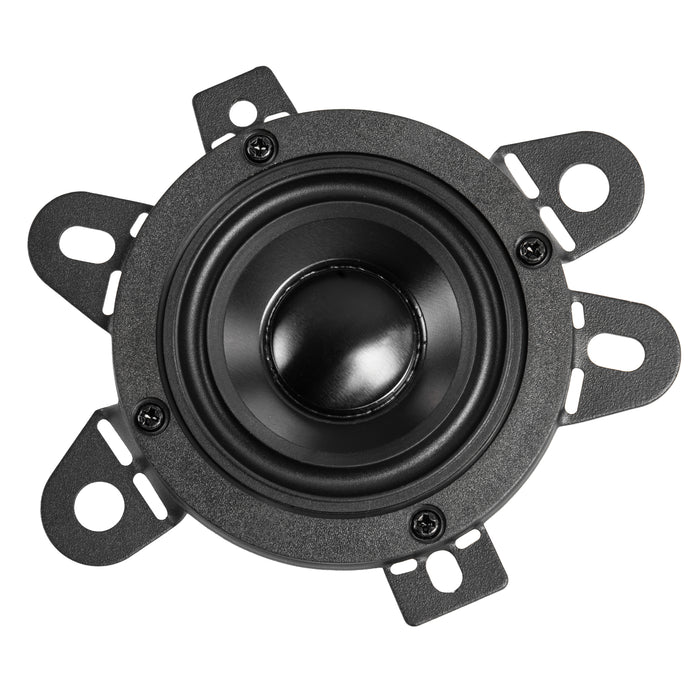XQS2 200W Peak (100W RMS) 2.5" X-Series NEO Midrange Speakers with adapters for select GM, Mopar, Toyota, Subaru and Mercedes vehicles
