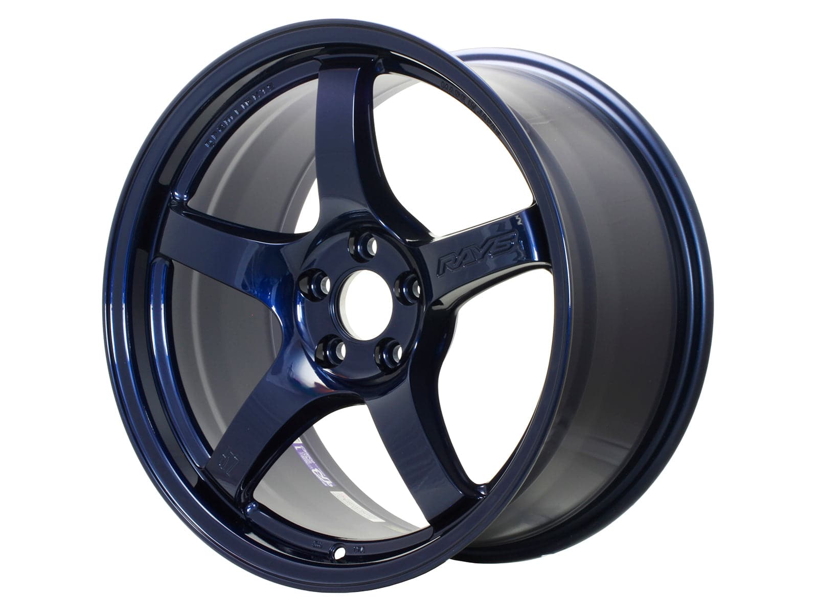 GramLights 57CR 18X9.5 +38 5x120 Wheel in Eternal Blue Pearl